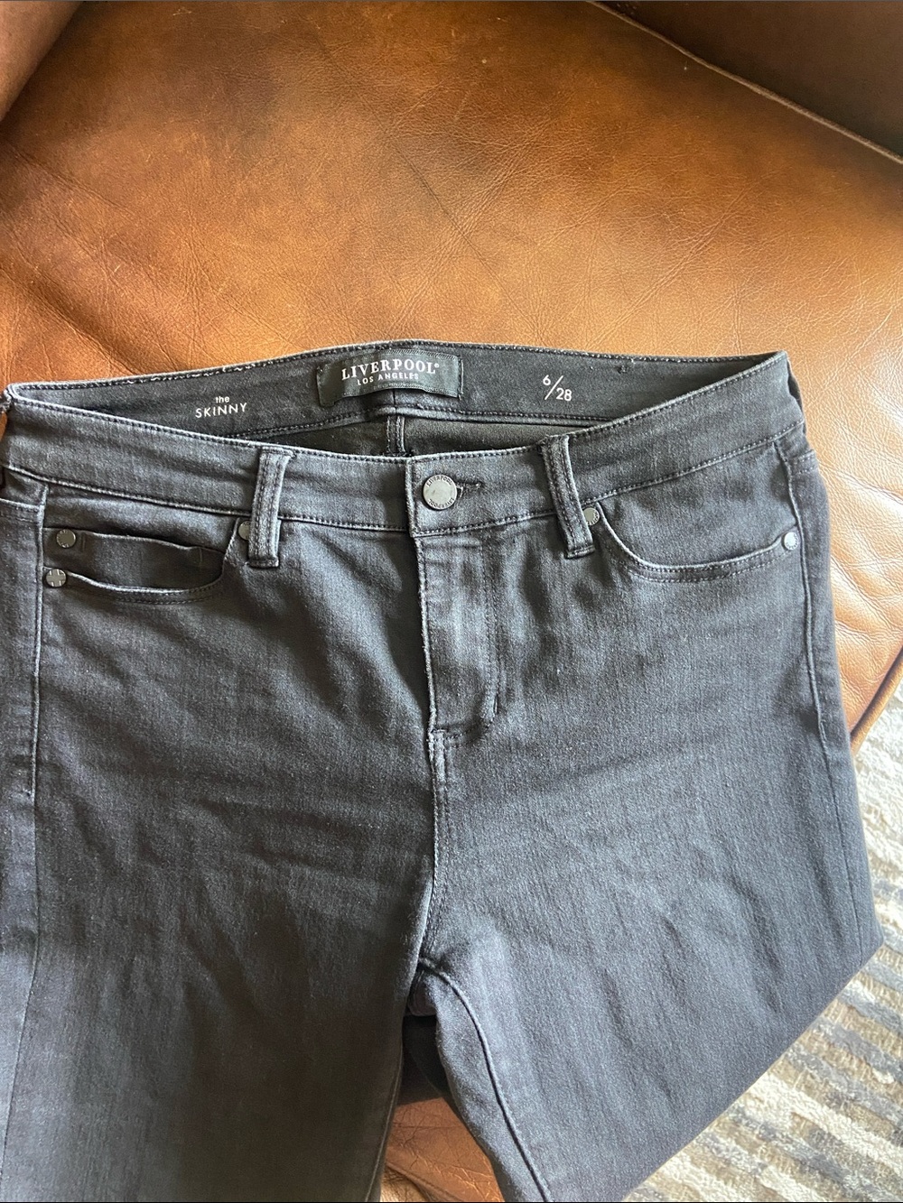 Liverpool Black Skinny Jeans - Picture 12 of 12